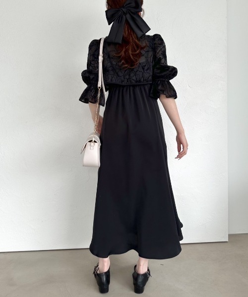 OLIVE des OLIVE(オリーブデオリーブ)の「【WEB限定】2ウェイワンピース 1041040040(ドレス・レディース・ブラック/ブラウン/ブラック系その他・FREE)」の13枚目の写真