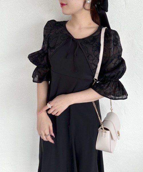 OLIVE des OLIVE(オリーブデオリーブ)の「【WEB限定】2ウェイワンピース 1041040040(ドレス・レディース・ブラック/ブラウン/ブラック系その他・FREE)」の14枚目の写真