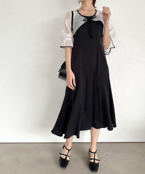 OLIVE des OLIVE(オリーブデオリーブ)の「【WEB限定】2ウェイワンピース 1041040040(ドレス・レディース・ブラック/ブラウン/ブラック系その他・FREE)」の17枚目の写真