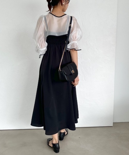 OLIVE des OLIVE(オリーブデオリーブ)の「【WEB限定】2ウェイワンピース 1041040040(ドレス・レディース・ブラック/ブラウン/ブラック系その他・FREE)」の8枚目の写真