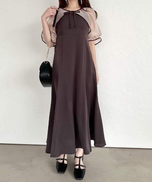 OLIVE des OLIVE(オリーブデオリーブ)の「【WEB限定】2ウェイワンピース 1041040040(ドレス・レディース・ブラック/ブラウン/ブラック系その他・FREE)」の4枚目の写真