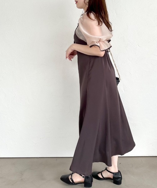 OLIVE des OLIVE(オリーブデオリーブ)の「【WEB限定】2ウェイワンピース 1041040040(ドレス・レディース・ブラック/ブラウン/ブラック系その他・FREE)」の5枚目の写真