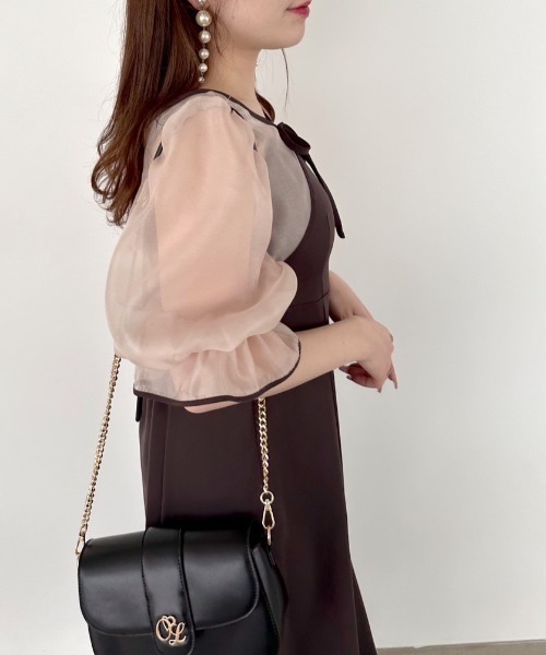 OLIVE des OLIVE(オリーブデオリーブ)の「【WEB限定】2ウェイワンピース 1041040040(ドレス・レディース・ブラック/ブラウン/ブラック系その他・FREE)」の21枚目の写真