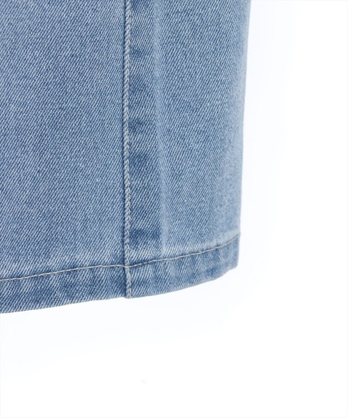 clear（クリア）の「【低身長サイズ有】2WAYセパレートデニムパンツ[オールシーズン 着回し抜群]（デニムパンツ・レディース・ライトブルー/ブラック/ブラック系その他・M/S/XS）」の7枚目の写真