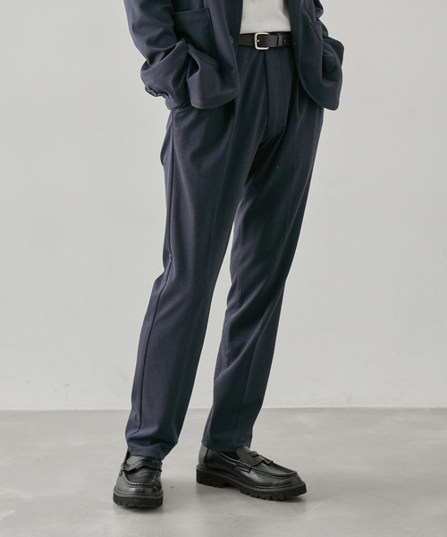  j.n.r.d（ジェー・エヌ・アール・ディー）の「【セットアップ対応】j.n.r.d/先染めニットツイルイージースラックス（スラックス・メンズ・チャコールグレー/ベージュ/ネイビー・LL/L/M）」の9枚目の写真