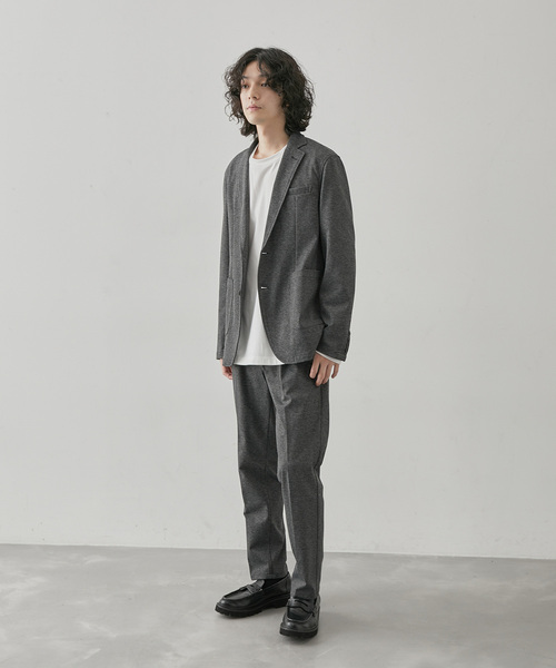  j.n.r.d（ジェー・エヌ・アール・ディー）の「【セットアップ対応】j.n.r.d/先染めニットツイルイージースラックス（スラックス・メンズ・チャコールグレー/ベージュ/ネイビー・LL/L/M）」の11枚目の写真