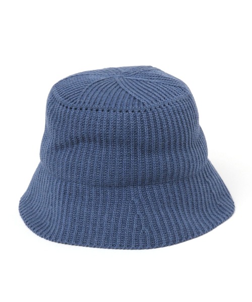 LAKOLE（ラコレ）の「リブニットバケットハット / 102368（ハット・レディース・ホワイト/ブラック/ブルー・FREE）」の6枚目の写真