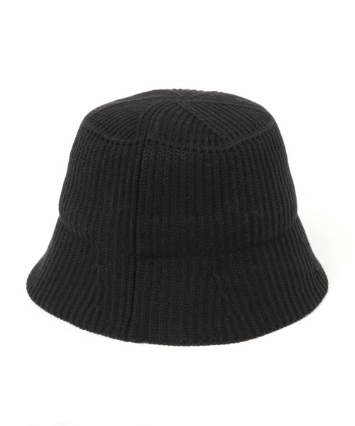 LAKOLE（ラコレ）の「リブニットバケットハット / 102368（ハット・レディース・ホワイト/ブラック/ブルー・FREE）」の10枚目の写真