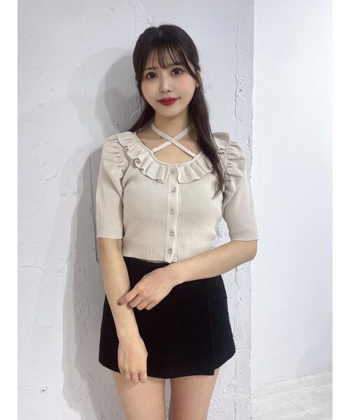 【セール】ラッフルニットTOP（ニット/セーター）｜EATME（イートミー）