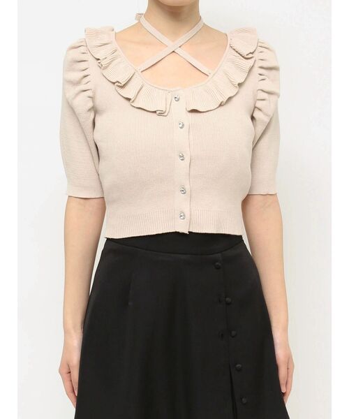 【セール】ラッフルニットTOP（ニット/セーター）｜EATME（イートミー）