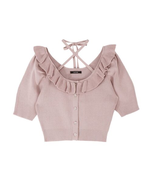 【セール】ラッフルニットTOP（ニット/セーター）｜EATME（イートミー）