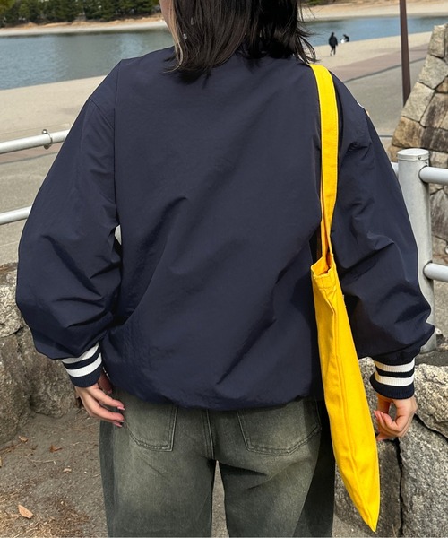 kutir（クティール）の「【M,L2サイズ】配色ナイロンハーフジッププルオーバー（その他トップス・レディース・グリーン/ブラック/ネイビー・LARGE/MEDIUM）」の20枚目の写真