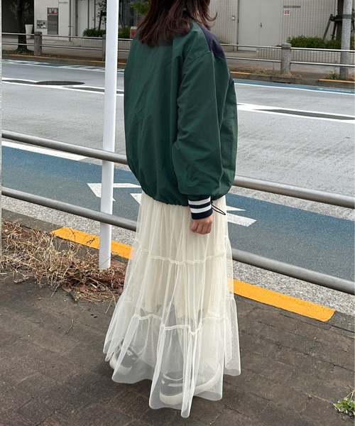 kutir（クティール）の「【M,L2サイズ】配色ナイロンハーフジッププルオーバー（その他トップス・レディース・グリーン/ブラック/ネイビー・LARGE/MEDIUM）」の18枚目の写真