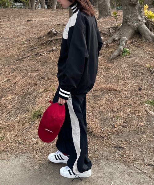 kutir（クティール）の「【M,L2サイズ】配色ナイロンハーフジッププルオーバー（その他トップス・レディース・グリーン/ブラック/ネイビー・LARGE/MEDIUM）」の11枚目の写真