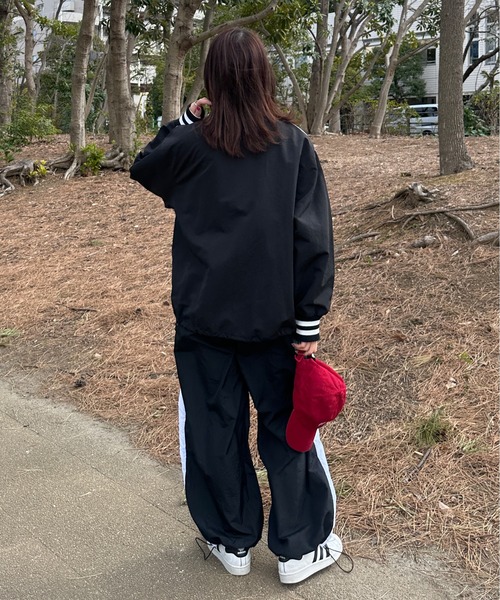 kutir（クティール）の「【M,L2サイズ】配色ナイロンハーフジッププルオーバー（その他トップス・レディース・グリーン/ブラック/ネイビー・LARGE/MEDIUM）」の12枚目の写真