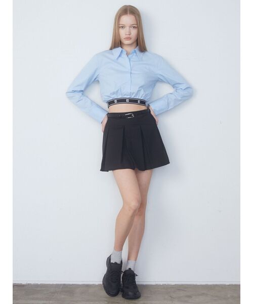 EMODA（エモダ）の「ロゴリブソックス（ソックス/靴下・レディース・シルバー/ブラック/ホワイト・FREE）」の11枚目の写真