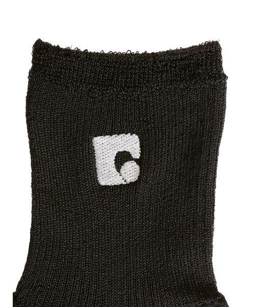 EMODA（エモダ）の「ロゴリブソックス（ソックス/靴下・レディース・シルバー/ブラック/ホワイト・FREE）」の16枚目の写真