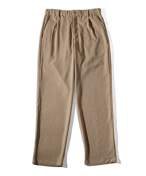 SOMEDIFF（サムディフ）の「楊柳ワイドパンツ メンズ（スラックス・メンズ・グリーン/ブラック/ベージュ・XL/L/M）」の16枚目の写真
