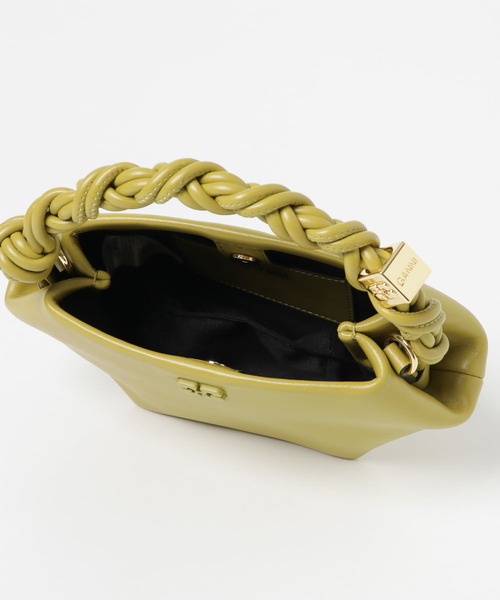 GANNI（ガニー）の「GANNI　Ganni Bou Bag Mini（ハンドバッグ・レディース・オリーブ・-）」の5枚目の写真