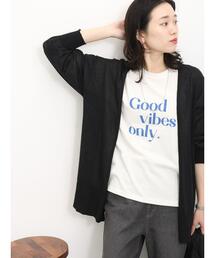 Samansa Mos2 blue | マルチスタイルトッパーカーディガン(カーディガン/ボレロ)