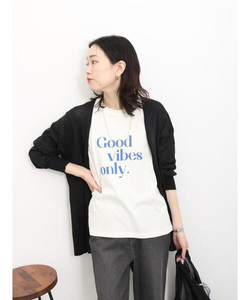 Samansa Mos2 blue（サマンサモスモスブルー）の「マルチスタイルトッパーカーディガン（カーディガン/ボレロ・レディース・シルバーグレー/ベージュ/ブラック/ミント・L/M）」の13枚目の写真