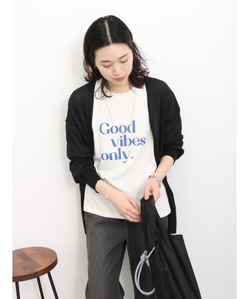 Samansa Mos2 blue（サマンサモスモスブルー）の「マルチスタイルトッパーカーディガン（カーディガン/ボレロ・レディース・シルバーグレー/ベージュ/ブラック/ミント・L/M）」の14枚目の写真