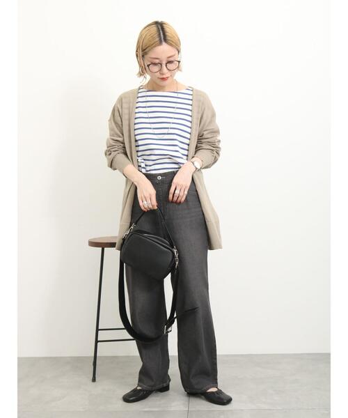 Samansa Mos2 blue（サマンサモスモスブルー）の「マルチスタイルトッパーカーディガン（カーディガン/ボレロ・レディース・シルバーグレー/ベージュ/ブラック/ミント・L/M）」の9枚目の写真