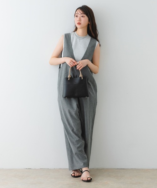 RODE SKO（ロデスコ）の「結びハンドルミニバッグ（ハンドバッグ・レディース・イエロー系その他/ブラック/ホワイト系その他・ONE）」の21枚目の写真