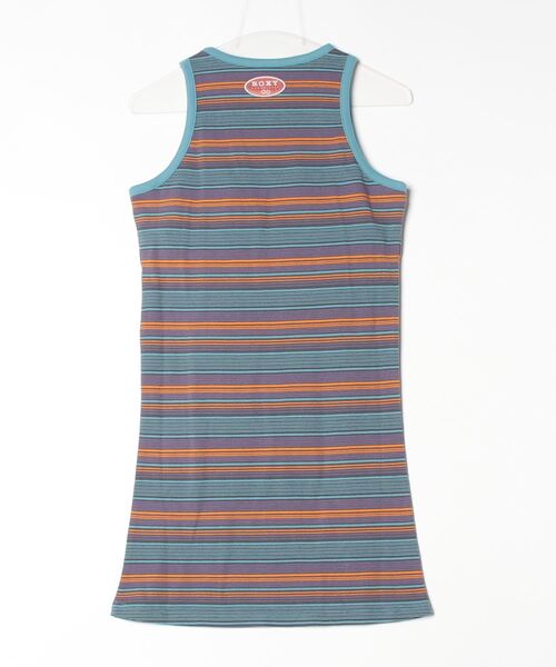 ROXY(ロキシー)の「ROXY/ロキシー タイトワンピース タンクトップ ボーダー柄 アメスリ RDR242618T(ワンピース・レディース・ブルー系その他/ブラック/ピンク系その他/イエロー系その他・L/M)」の7枚目の写真