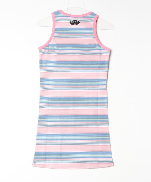 ROXY(ロキシー)の「ROXY/ロキシー タイトワンピース タンクトップ ボーダー柄 アメスリ RDR242618T(ワンピース・レディース・ブルー系その他/ブラック/ピンク系その他/イエロー系その他・L/M)」の8枚目の写真