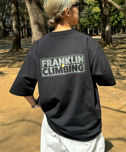 Franklin Climbing(フランクリンクライミング)の「【Franklin Climbing】 バックロゴグラフィックテック半袖Tee(Tシャツ/カットソー・メンズ・ホワイト/ブラック/オレンジ・X-LARGE/LARGE/MEDIUM)」の13枚目の写真