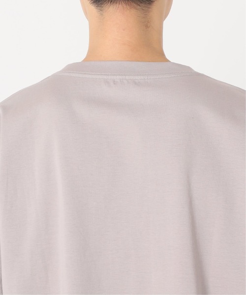 JOURNAL STANDARD relume（ジャーナルスタンダード　レリューム）の「50/-ポンチクルーネックTシャツ（Tシャツ/カットソー・メンズ・ホワイト/ネイビー/ブラックミックス/ベージュ系その他・SMALL/LARGE/MEDIUM）」の22枚目の写真