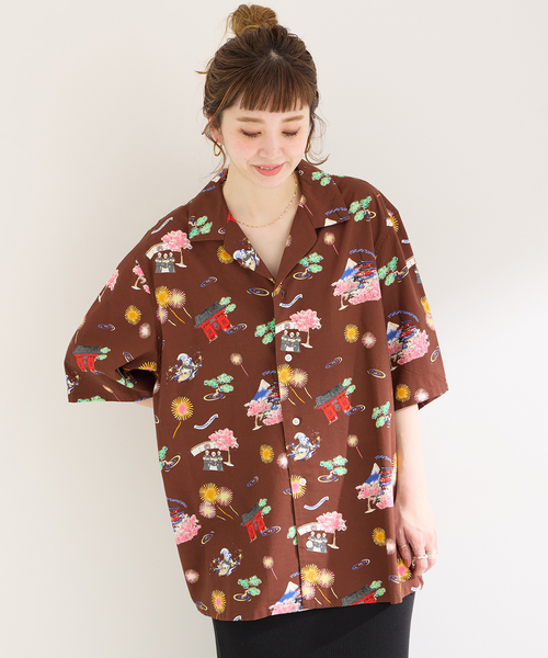 CRHアロハシャツ(TOKYO)(シャツ/ブラウス)|B.C STOCK(ベーセーストック)