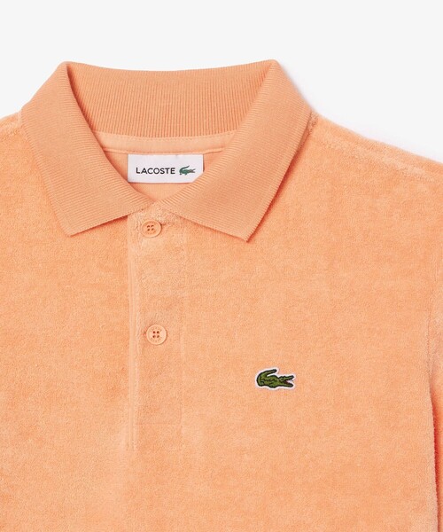 LACOSTE（ラコステ）の「オーガニックコットン 肉厚パイル地半袖ポロシャツ（ポロシャツ・キッズ・シャーベット・104/140/128/116）」の13枚目の写真
