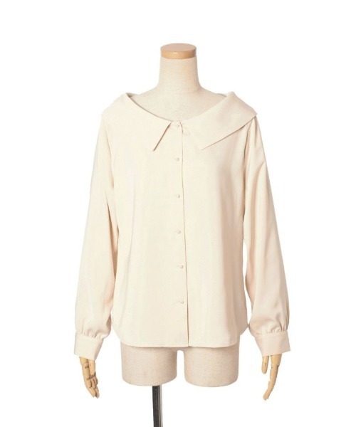 F i.n.t（フィント）の「2WAYオフショルカラーブラウス/F&A/fint（シャツ/ブラウス・レディース・オフホワイト/ライトベージュ・FREE）」の15枚目の写真