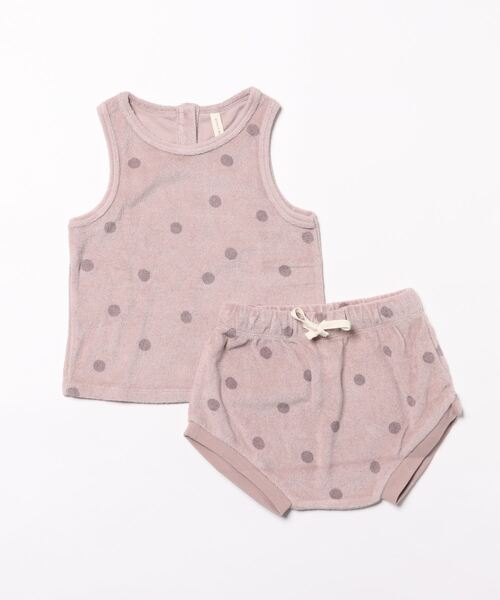 【セール】★Quincy Mae★TERRY TANK SET | DOTS（その他ベビー用品）｜Quincy Mae（クインシーメイ）