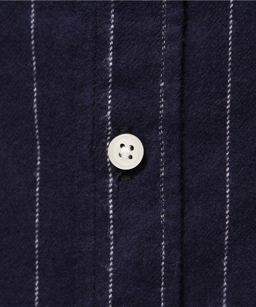 CIAOPANIC(チャオパニック)の「【Ciaopanic】 ソフトビエラギンガムシャツLS(シャツ/ブラウス・メンズ・ホワイト/ネイビー/ライトグレー/ブルー/チャコールグレー/ブラック/ダークグリーン・SMALL/MEDIUM/LARGE)」の19枚目の写真