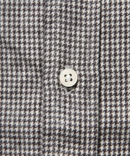 CIAOPANIC(チャオパニック)の「【Ciaopanic】 ソフトビエラギンガムシャツLS(シャツ/ブラウス・メンズ・ホワイト/ネイビー/ライトグレー/ブルー/チャコールグレー/ブラック/ダークグリーン・SMALL/MEDIUM/LARGE)」の14枚目の写真