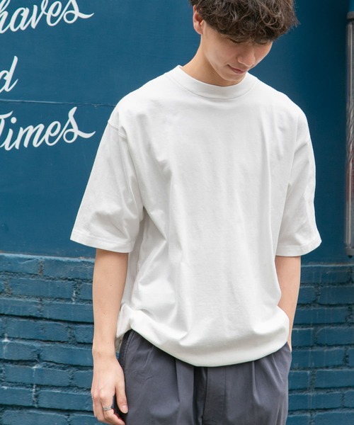 FORK&SPOON(フォークアンドスプーン)の「FORK&SPOON スピンドルショートスリーブTシャツ(Tシャツ/カットソー・メンズ・ブラック/オフホワイト/グレー系その他・5/4)」の5枚目の写真