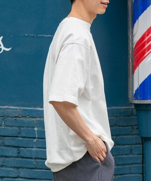 FORK&SPOON(フォークアンドスプーン)の「FORK&SPOON スピンドルショートスリーブTシャツ(Tシャツ/カットソー・メンズ・ブラック/オフホワイト/グレー系その他・5/4)」の6枚目の写真