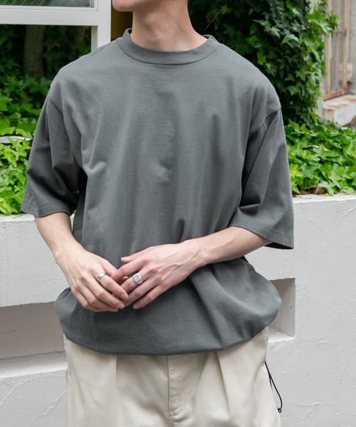 FORK&SPOON(フォークアンドスプーン)の「FORK&SPOON スピンドルショートスリーブTシャツ(Tシャツ/カットソー・メンズ・ブラック/オフホワイト/グレー系その他・5/4)」の22枚目の写真