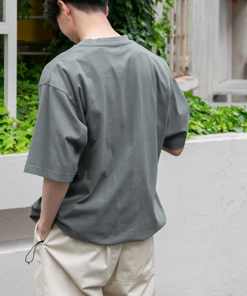 FORK&SPOON(フォークアンドスプーン)の「FORK&SPOON スピンドルショートスリーブTシャツ(Tシャツ/カットソー・メンズ・ブラック/オフホワイト/グレー系その他・5/4)」の14枚目の写真