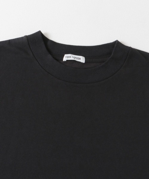 FORK&SPOON(フォークアンドスプーン)の「FORK&SPOON スピンドルショートスリーブTシャツ(Tシャツ/カットソー・メンズ・ブラック/オフホワイト/グレー系その他・5/4)」の12枚目の写真