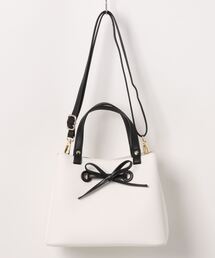 EDIT COLOGNE | 【美人百花4月号 掲載商品】リボントートバッグ(ショルダーバッグ)