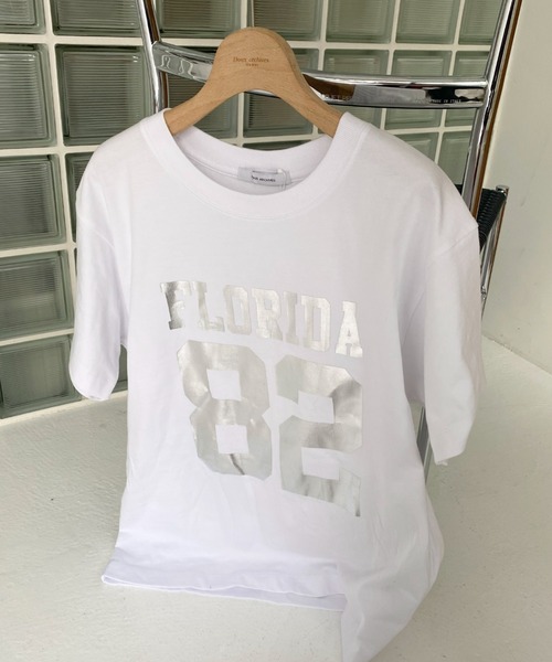 年末のプロモーション特価！ セール】ナンバリングロゴT（Tシャツ/カットソー）｜DOUX トップス