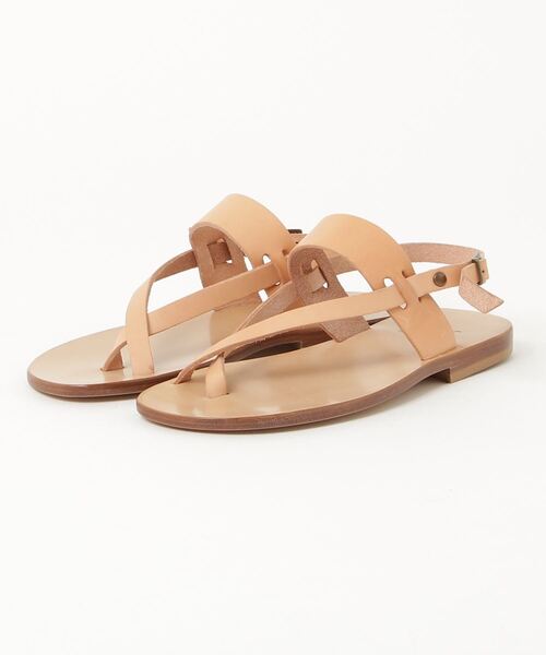 IL BISONTEとpapillio コラボサンダル　レザー　38サイズ IL BISONTEとpapillio コラボサンダル レザー 38サイズ