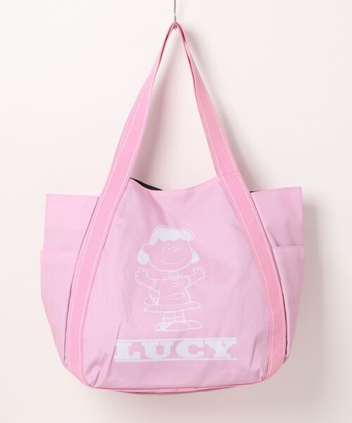 PEANUTS（ピーナッツ）の「PEANUTS バルーントート（トートバッグ・レディース・その他1/その他2/その他3/その他5/その他11/その他8/その他10/その他13/その他19/その他6/その他14/その他15/その他16/その他17/その他18/その他4/その他7/その他9/その他20/ブラック/グリーン/イエロー/ピンク/ブラウン/その他21・FREE）」の6枚目の写真