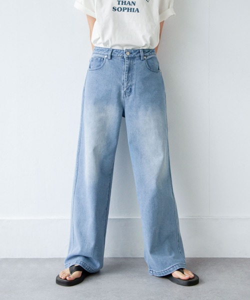 デニム・ジーパン [PANDORAFIT] WIDE Balsam Jeans Pandorafit | Official Store – Shop Trendy Fashion at MUSINSA