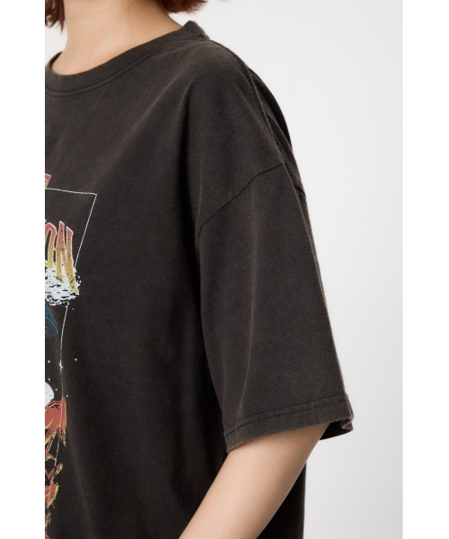 RODEO CROWNS WIDE BOWL（ロデオクラウンズワイドボウル）の「LC SPEACE Tシャツ（Tシャツ/カットソー・レディース・ライトベージュ/カーキ/ブラック・FREE）」の4枚目の写真