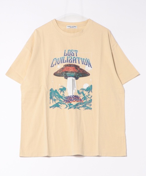 RODEO CROWNS WIDE BOWL（ロデオクラウンズワイドボウル）の「LC SPEACE Tシャツ（Tシャツ/カットソー・レディース・ライトベージュ/カーキ/ブラック・FREE）」の12枚目の写真